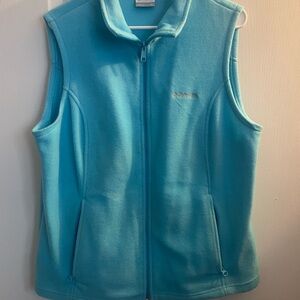 Columbia Teal Fleece Jacket